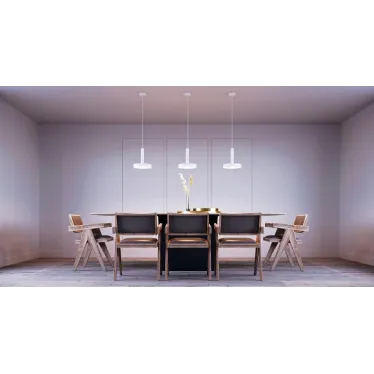 Светильник SP-ERIC-R250-8W Day4000 (WH, 120 deg, 230V) (IP20 металл, 3 года)