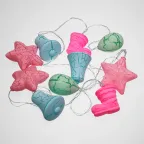 Гирлянда светодиодная Новый год 1,5 м, прозрачный ПВХ, 10 LED, теплый белый, питание 2 х АА (батарейки не в комплекте) | 303-081 | NEON-NIGHT