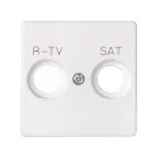 Накладка на 75466-, 75467-, 75468-69, S82,82N, белый