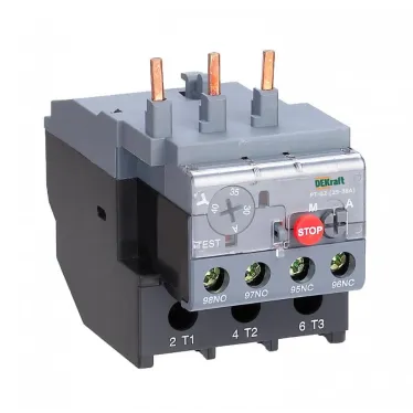 Реле тепловое для контакторов 25А-38А 30.0А-40.0А