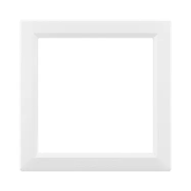 Декоративная вставка для металлических рамок ''A anti'', белая, 2 мод.