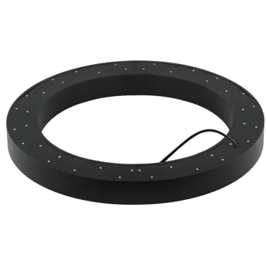 Светильник LED Geometria Ring SPO-133-B-40K-045 45Вт 4000K 3200Лм IP40 600*80 черный подвесной драйвер внутри