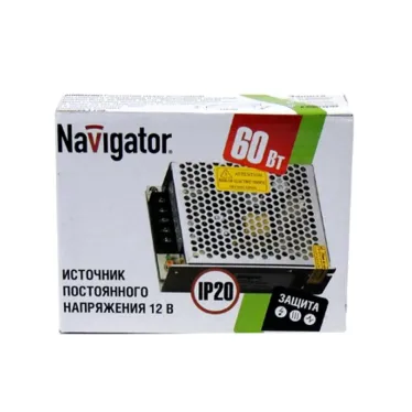 Драйвер LED 60w 12v.