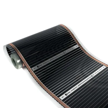 Инфракрасный пленочный теплый пол 220Вт 1м2 ширина 0,5 метра | Ik-220-220/0,5-1 | EKF