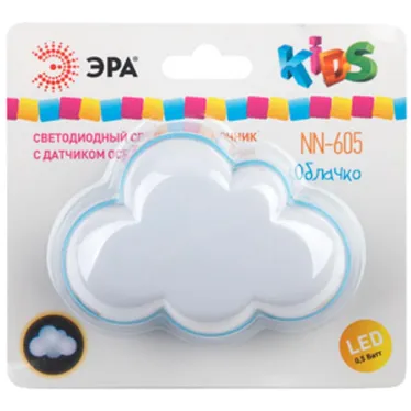 Ночник NN-605-LS-W белый (12/240/1440)