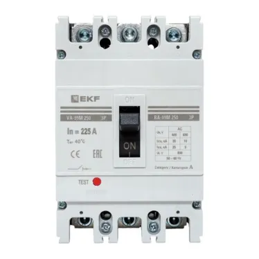 Выключатель автоматический ВА-225А 25кА ВА-99m/250 3 полюса