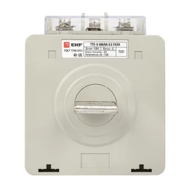 Трансформатор тока ТТЕ-A-400/5А с клеммой напряжения класс точности 0,5 PROxima