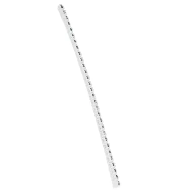 Маркировочное кольцо 0.5-1.5мм (9) черное/белое CAB3 (1200шт)