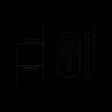 Контроллер для светодиодной ленты 288 Вт DC 12-24В IP20 с сенсорным пультом чёрный Black Gauss