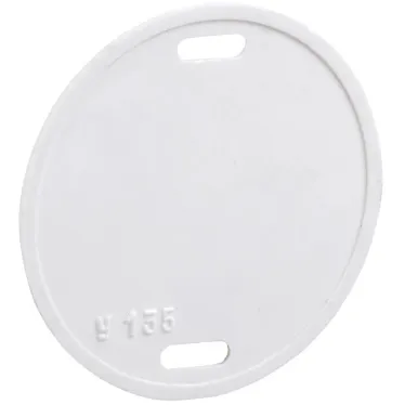 Бирка кабельная У-135 круг 55 мм