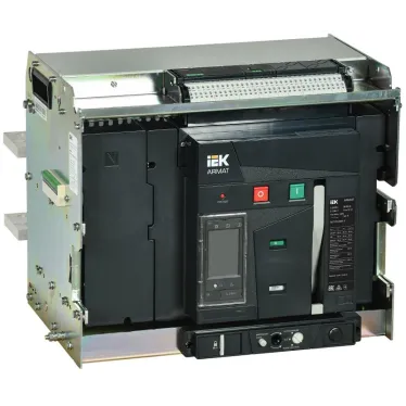 Выключатель автоматический воздушный ARMAT выдвижного исполнения 4P F 85кА 2500А расцепитель TT с комплектом аксессуаров 220В: мотор привод катушка включения катушка отключения