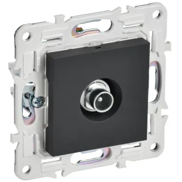 SKANDY Розетка TV проходная SK-A17G графит IEK