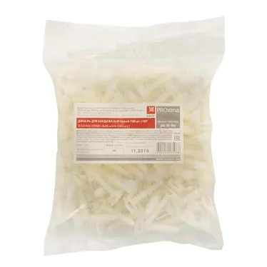 Дюбель для бандажа 6х35 белый Simple (100шт)