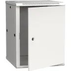 Шкаф настенный 19' LINEA W 18U 600x600мм металлическая дверь RAL7035
