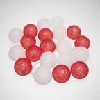 Тайские фонарики Магия 3,5 м, прозрачный ПВХ, 20 LED, теплый белый, питание 2 х АА (батарейки не в комплекте) | 303-088 | NEON-NIGHT