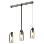 Светильник подвесной (подвес) Klara 3099-203 3 х Е14 15 Вт модерн