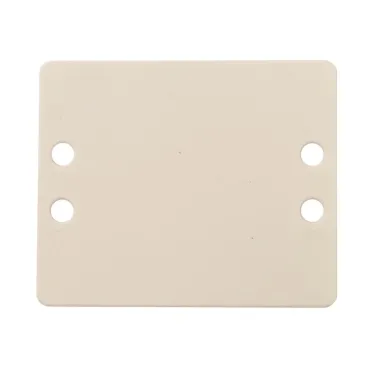 Табличка маркировочная 59.9х49.9мм для хомутов белая (100шт) QUADRO