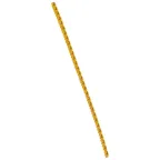 CAB3 Кольцо маркировочное 1.5-2.5мм (J) черное/желтое (300шт)