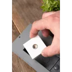 Розетка ТВ (ширина 2 модуля)