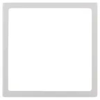 Декоративная рамка, Эра Elegance, белый (30/300/4800) 14-6001-01