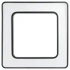 Светильник LED Geometria Quadro SPO-161-B-40K-060 60Вт 4000К 5500Лм IP40 600х80 черный подвесной драйвер внутри