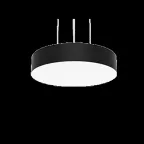 Светильник светодиодный ДСО-Deleo 25Вт 4000К 400x80мм опал черный