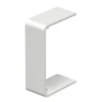 Стыковая накладка кабельного канала WDK 25x40 мм (ПВХ,белый)