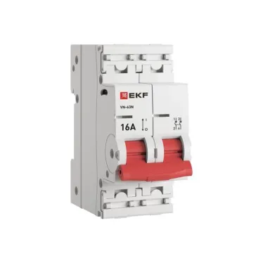 Выключатель нагрузки ВН-63N 2P 16А PROXIMA