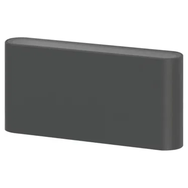 Подсветка декоративная WL41 GR светодиодная 10Вт 3500К серый IP54 для интерьера, фасадов зданий