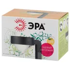 Светильник садовый на солнечной батарее, пластик, черный, 42 см SL-PL42-DMD