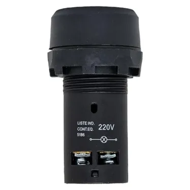 Кнопка красная SW2C-10D с подсветкой неон 1но IP54