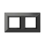 Рамка из металла, ''Avanti'', графитовая, 4 модуля