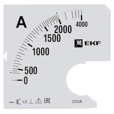 Шкала сменная для A961 2000/5А-1.5 PROxima