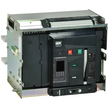 ARMAT Воздушный автоматический выключатель выдвижного исполнения 4P F 100кА 2500А расцепитель TD с комплектом аксессуаров 220В: мотор привод катушка включения катушка отключения