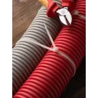 Хомут P6.6 стандартный белый 4.8x400 (100шт) FlexLock PROxima