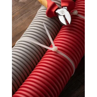 Хомут P6.6 стандартный белый 4.8x400 (100шт) FlexLock PROxima