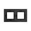 Рамка из металла, ''Avanti'', черная, 4 модуля