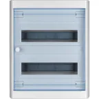 Щит распределительный навесной ЩРн-П-24 пластиковый прозрачная дверь Nedbox