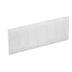 Заглушка на 4 модуля RAL9001 для настенных щитков IP41