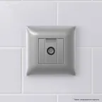 Avanti Розетка TV оконечная в стену, Закаленная сталь