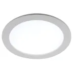 Светильник встраиваемый LED 1-18-6K/1 светодиодный круглый LED 18W 220V 6500K (20/360)