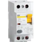 Выключатель дифференциальный тока (УЗО) ВД1-63 2Р 63А 100мА тип А(Электромеханическое)