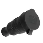 ОМЕГА Розетка переносная каучук 16А 2Р+E IР44