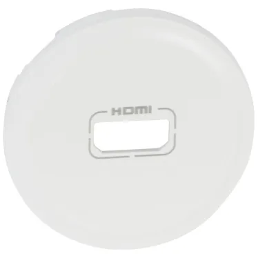 Celiane Лицевая панель розетки аудио/видео HDMI белая