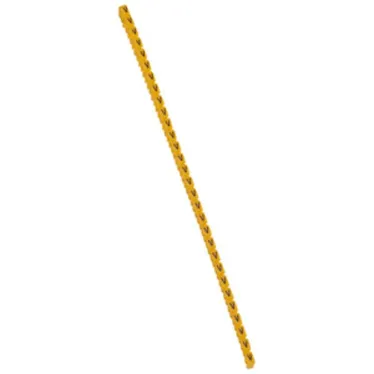 CAB3 Кольцо маркировочное 1.5-2.5мм (V) черное/желтое (300шт)