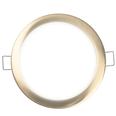 Светильник встраиваемый под лампу GX53 PGX53 10639.23 золото матовое