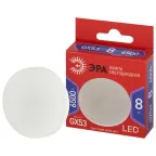 Лампа светодиодная LED GX-8W-865-GX53 R (диод, таблетка, 8Вт, хол, GX53) (10/100/4800)