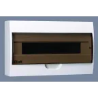 Щит распределительный навесной ЩРн-П-18 IP41 пластиковый прозрачная дверь