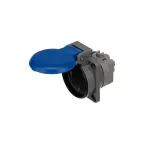 Розетка влагозащищенная с крышкой (панельная), с/з, с/у, 16 А, IP54, REXANT