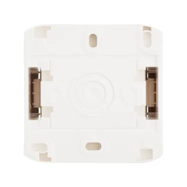 Quteo Кнопка 1 клавиша IP44 наружный белая 6А